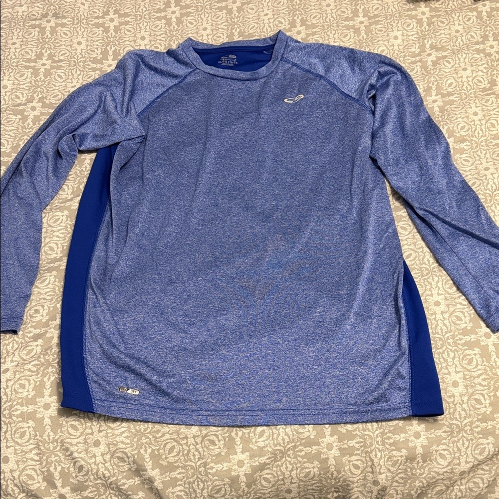 Boys Blue Tech Shirt- C9 by Champion size 16/18